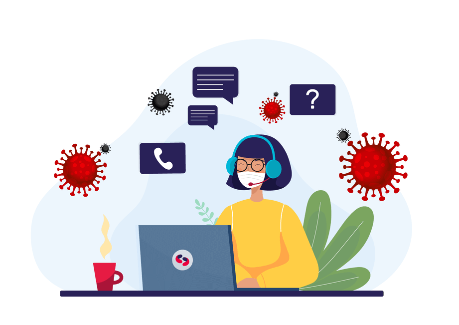 COVID Customer service