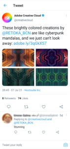 Adobe Social Media Example